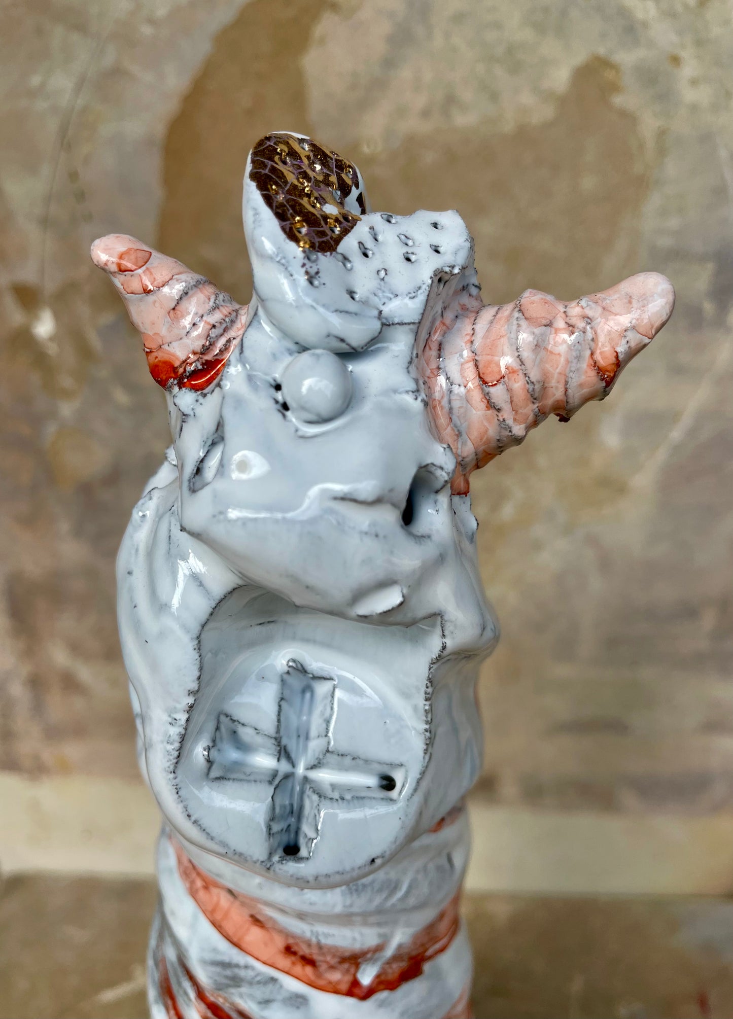 Stentøjsskulptur 27 cm