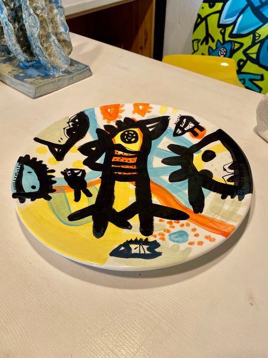 Keramisk fad 34 cm