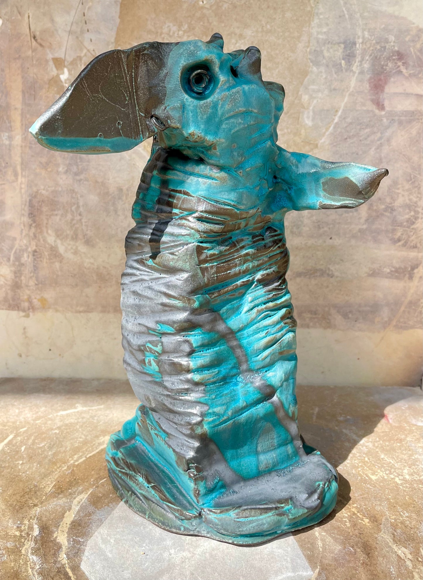 Stentøjsskulptur 23 cm